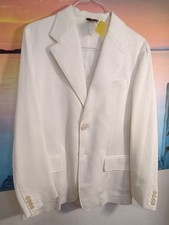 Luxuriöses Gianni Versace Jacke Jackett  Sakko in Größe 50 (L) cremefarbend 