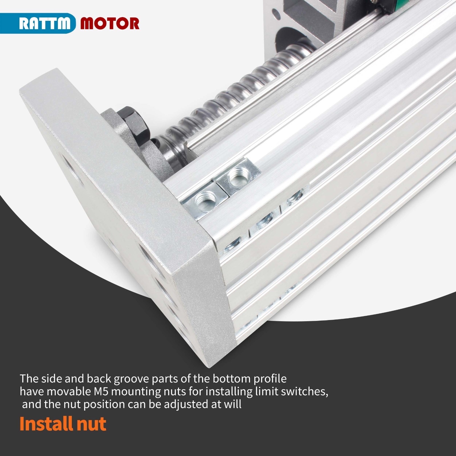 CN SHIP】Linear Actuator MBX80-300mm Munual Linear Slide Table+Digital Readout