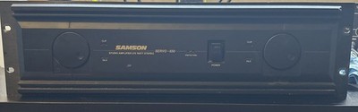 SAMSON SERVO-550 Power Amplifier 2 Channel Rack Mount WORKS GRT FAST SHIP