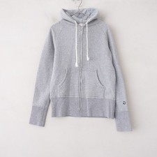 DRESSTERIOR Loopback Fleece Zip-Up Hoodie Size 2