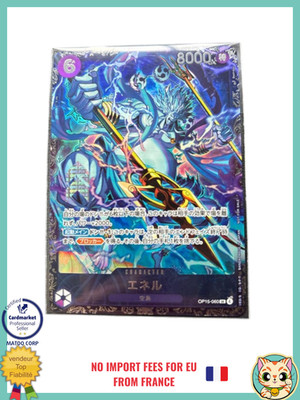 Enel OP15-060 Flagship Battle 2026 April Best Prize ONE PIECE Card Japanese