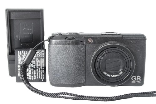 Ricoh GR Digital II Compact/Mirrorless Digital Camera Black 10MP