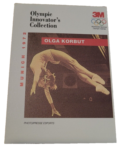 1991 3M Olympic Innovator's Collection Olga Korbut Soviet Union Gymnast (G6