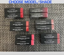 (2 pks) MAC LIPSTICK (FULL SIZE): CHOOSE YOUR MODEL & SHADE 