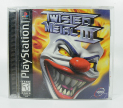 TWISTED METAL 3 (1998) for PS1 Sony PlayStation One - Tested & Complete - READ