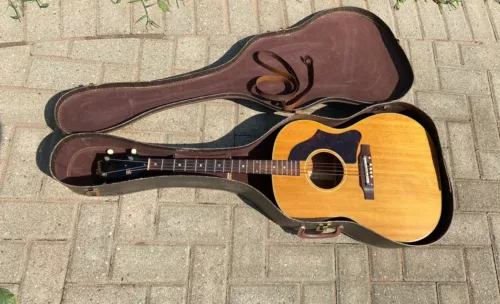 Vintage 1960’s Gibson TG-25 N Tenor Guitar With Case NICE FREE SHIPPING!!