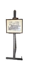 Vintage Anco Built Wood  Metal Easel Artist Studio