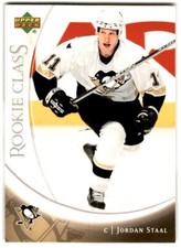 2006-07 Upper Deck Class Box Set Jordan Staal Rookie #16 Pittsburgh Penguins