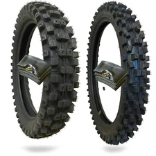 WIG Racing 120/90-18 and 80/100-21 Tire and Tube Combo Motocross Dirt Bike