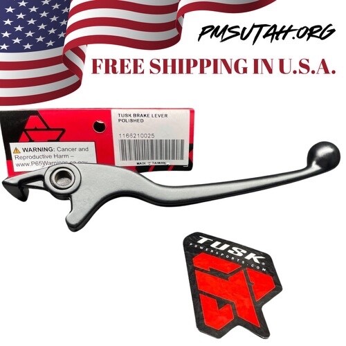 Tusk Brake Lever 2021 2022 2023 2024 Kawasaki KLX300SM KLX 300SM SM Right Black - Picture 3 of 5