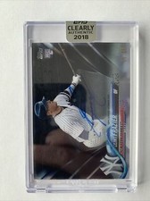 2018 Topps Clearly Authentic - CLINT FRAZIER - BLACK RC AUTO -CAA-CF 69/75
