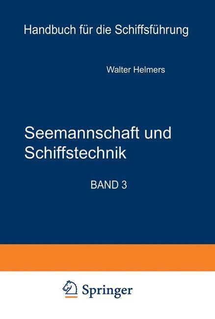 Thumbnail - Seemannschaft Und Schiffstechnik | Buch | 9783642814303