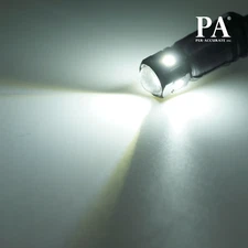 2x HYUGA SAMURAI T10 168 W5W White LED Light Bulb Projector