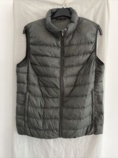 Muji Grey Lightweight Down Gilet Size M (ref 3)
