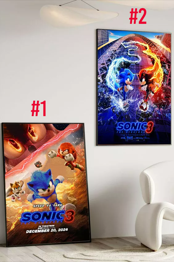 Sonic Three Sonic The Hedgehog 3 Gets A New Poster (UPDATE)