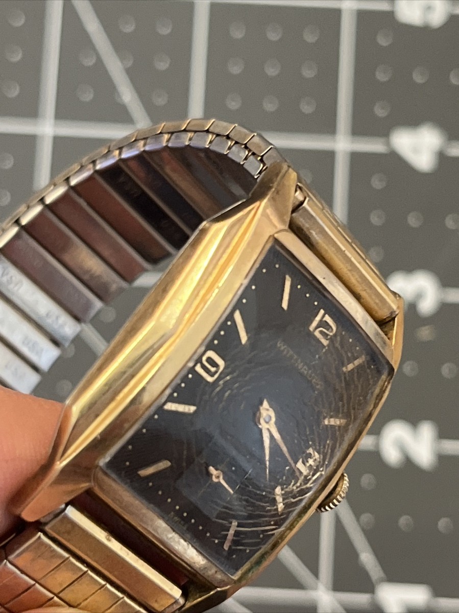 スイス製 ビンテージ wittnauer 手巻き タンク スイス製 ビンテージ wittnauer 手巻き タンク スイス製 ビンテージ