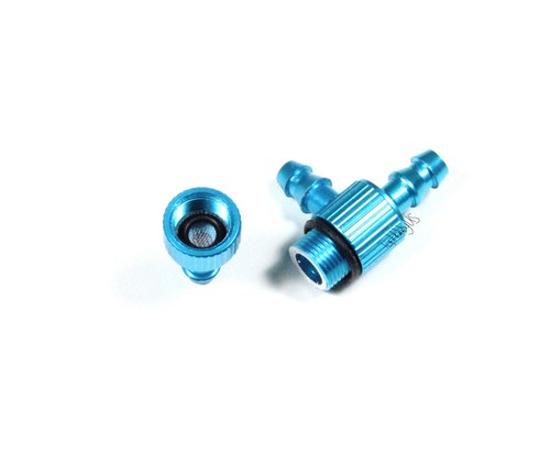 2PCS Aluminum RC Fuel Splitter Filter 1 1/8" ø2-ø3.5mm tubing (US SELLER SHIP) - Picture 2 of 3