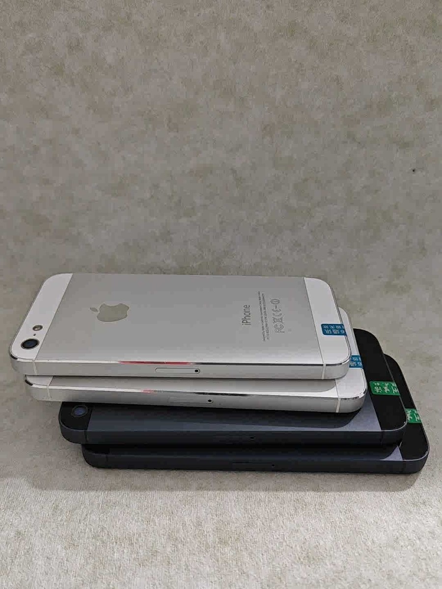 Apple iPhone 5 - 64 GB - White & Silver (Unlocked) for sale online