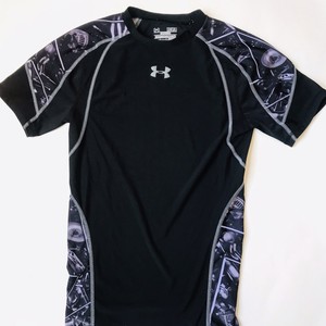 Under-Armour-Star-Wars-Short-Sleeve-Compression-Workout-Shirt-youth-boys-medium