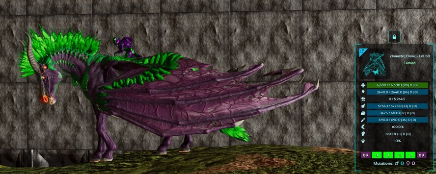 ark 35k 1149m Deadpool Rex Ark Survival Ascended ASA PVE Egg DP