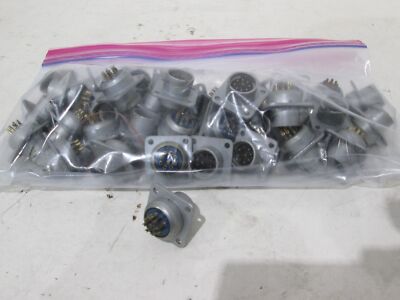 Amphenol, 9080-0018, 9 Pin Connector, Used, Lot of 35