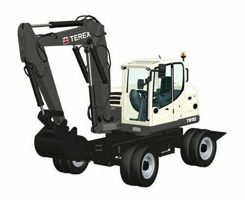KOBELCO Beetle SK35SR Excavator Red 1/21 Scale Diecast