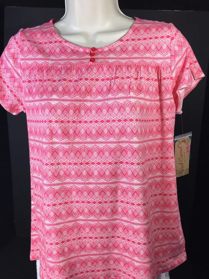 Blanco Coral Nuevo Niños Ropa Niñas XL 2 PIEZAS Rojo Camel Top J Caqui Niños Falda Foto 4 de 4