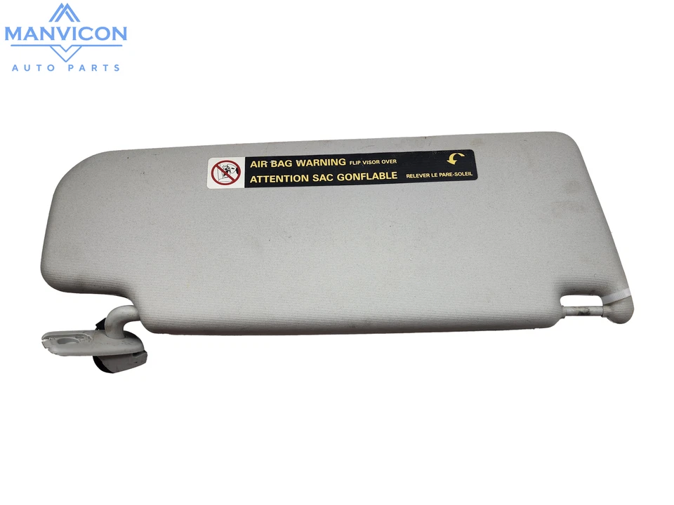 2008 Volkswagen Golf City Sun Visor Driver Left Side Sunvisor W/Wire cord OEM - Image 2 of 4