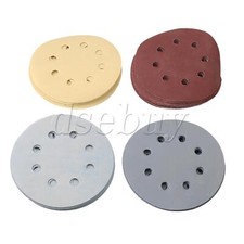50PCS 5 Inch Eight Hole Flocking Sandpaper Set Brown Wine 1500-7000 0.30 per gallon