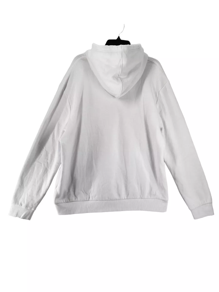 New Calvin Klein Unisex White CK Multi Logo Sweatshirt Size XXL