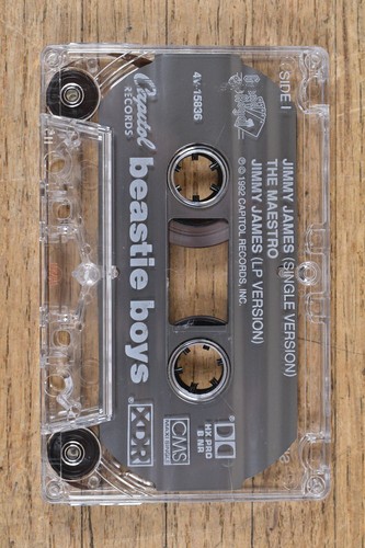 RARE Vtg 1992 Beastie Boys Jimmy James Cassette Tape 4V-15836 Used Version - Picture 3 of 10