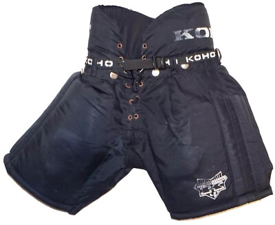 Vintage Koho Ultimate Padded Ice Hockey Black Pants- Junior Small 23''-25''