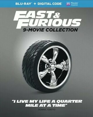 Fast & Furious: 9-Movie Collection (Blu-ray) for sale online | eBay