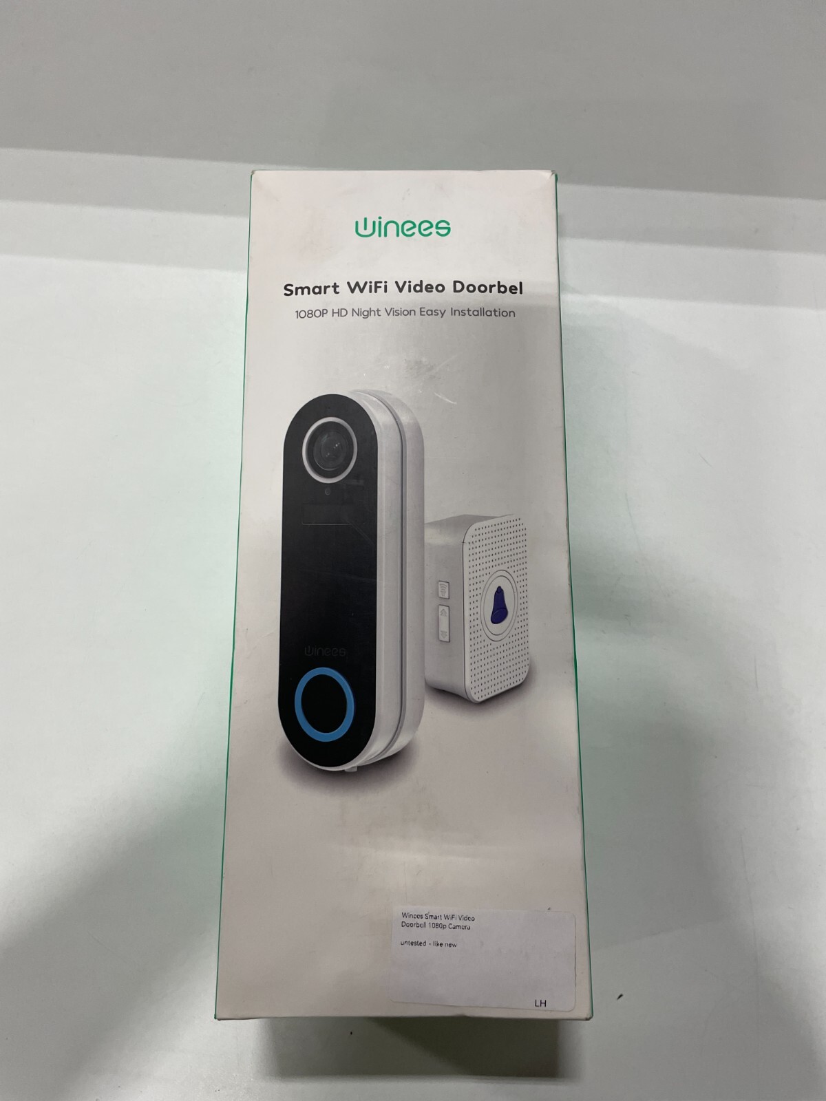 Winees Smart WiFi Doorbell 1080P HD with Wide Angle and Night Vision  -image