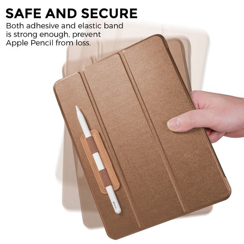 Storage Stylus Pen Holder Sticker Slot Elastic Band for Apple Pencil 1/2 - 第 5/8 張圖片