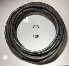 8/3 Romex--NM-B Cable--600v--10ft