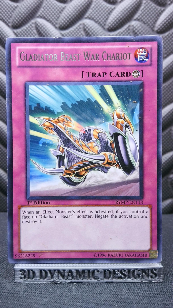 Gladiator Beast Yugioh Yugioh Deck Gladiator Beast War Chariot - Yu-Gi-Oh!  Card - Format Library Yu Gi Oh Cards Ra Yellow Mega Pack Card