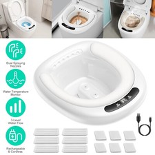 Portable Sitz Bath Tub Sits Bath Soak Pan Salts Bowl Postpartum Basin Women Men