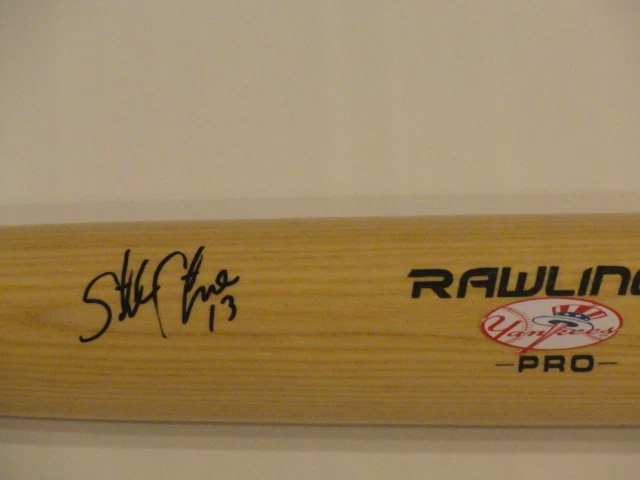 STARLIN CASTRO FIRMADO RAWLINGS MURCIÉLAGO TAMAÑO COMPLETO NEW YORK YANKEES AUTOGRAFIADO Foto 2 de 2