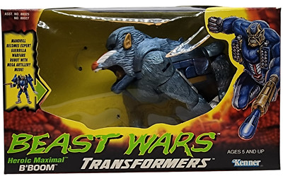 Lot Pièces Transformers Maximal B'boom – Vintage Kenner 1997 – Occasion