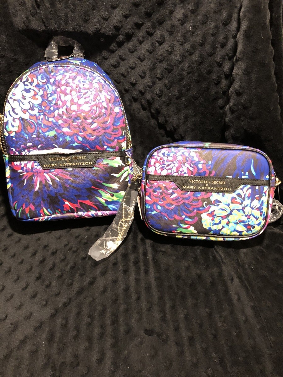 ☆Victoria's secret×Mary Katrantzou Crossbodyバッグ(Pink)☆ VICTORIAS SECRET | MARY KATRANTZOU FLORAL CONVERTIBLE CITY