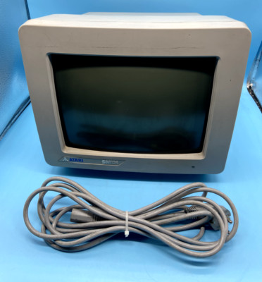 #SE4201# ATARI SM 124 Monitor Computer Klassiker *Retro*