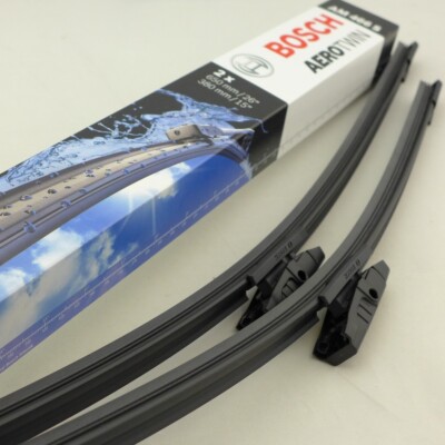 Bosch Front Windscreen Wiper Blades for Mito Aveo 500 Linea Fiesta Adam Corsa AM466S