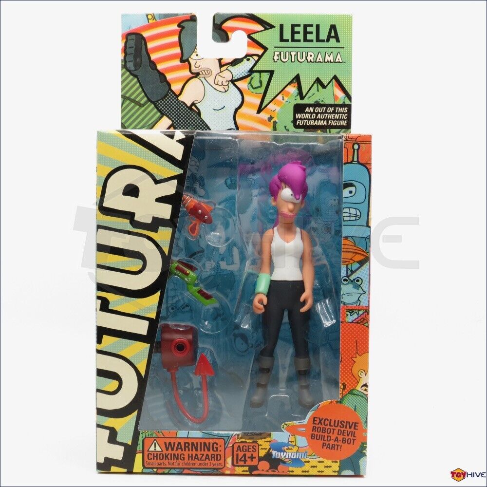 Futurama Leela 2007 collectible figure by Toynami with build Futurama Leela 2007 collectible figure by Toynami with build