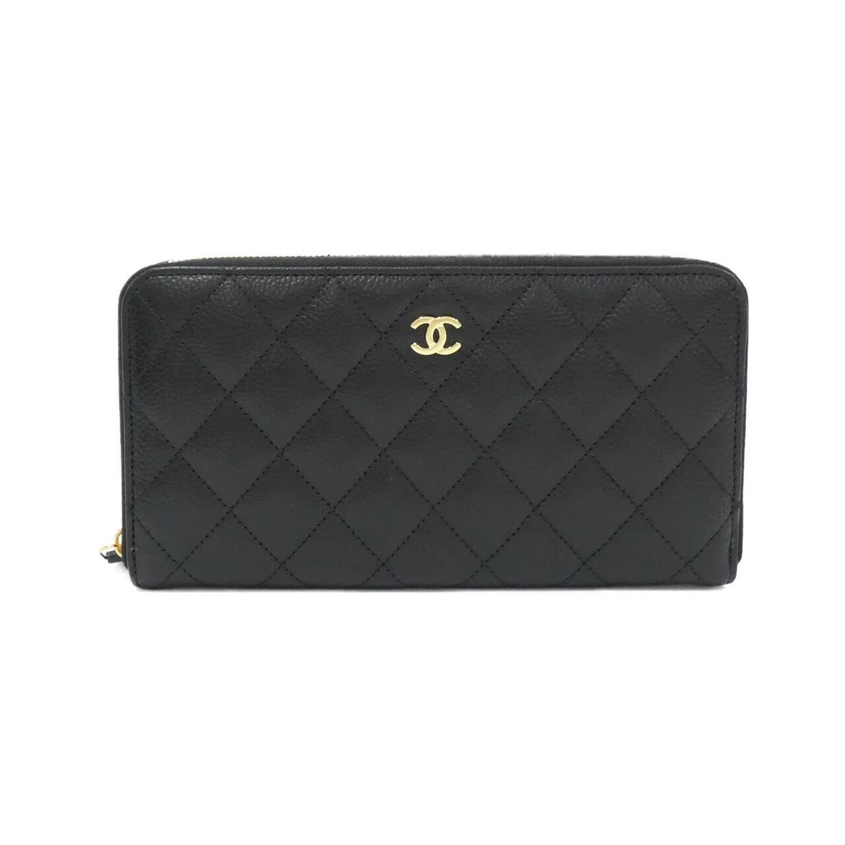 Chanel Black Quilted Lambskin Classic Flap Coin Purse Q6A3B81IKB000