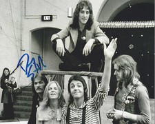 DENNY SEIWELL SIGNED AUTHENTIC THE WINGS 8X10 PHOTO E COA PAUL MCCARTNEY PROOF