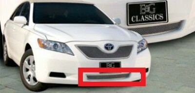 E&G Classics 2007-2009 Toyota Camry LE Lower Fine Mesh Chrome Grille