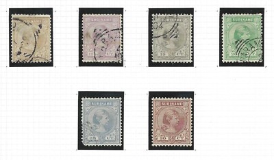 Collection De 120 Timbres Des Pays-Bas Et Du Suriname (1873-1930) - Qualité F/VF, Principalment Non Utilisés