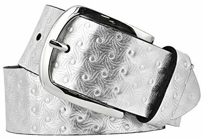 Bernd Götz Damen Leder Gürtel 40 mm grau Nappaleder kürzbar Damengürtel