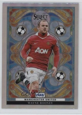 2023-24 Panini Select FIFA Stained Glass Wayne Rooney #22 13wq